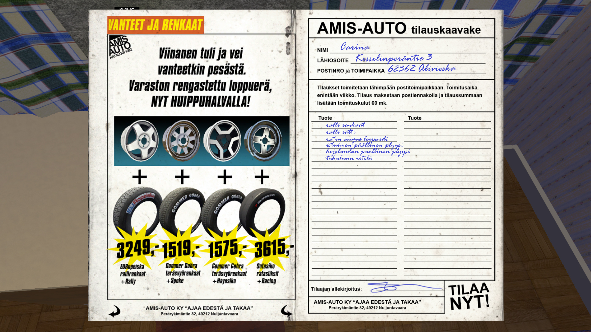 REQUISITOS MÍNIMOS, MY SUMMER CAR