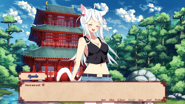 Sakura Shrine Girls скриншот