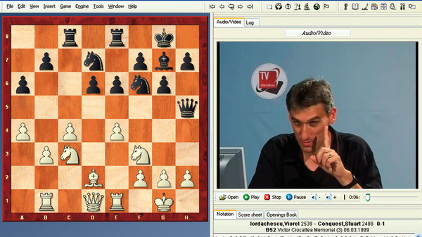 скриншот Fritz 14: Chessbase Power Play Tutorial v1 by Daniel King - Mating Patterns 1