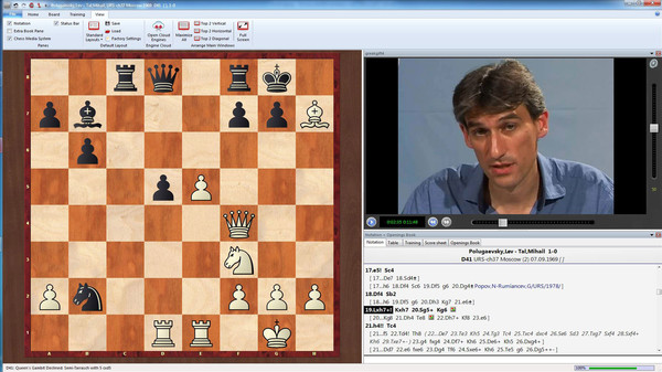 скриншот Fritz 14: Chessbase Power Play Tutorial v1 by Daniel King - Mating Patterns 4