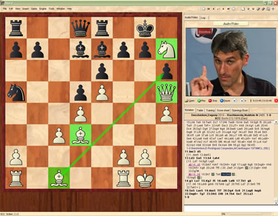 скриншот Fritz 14: Chessbase Power Play Tutorial v2 by Daniel King - Attacking the King 2