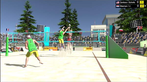скриншот Volleyball Unbound - Pro Beach Volleyball 0