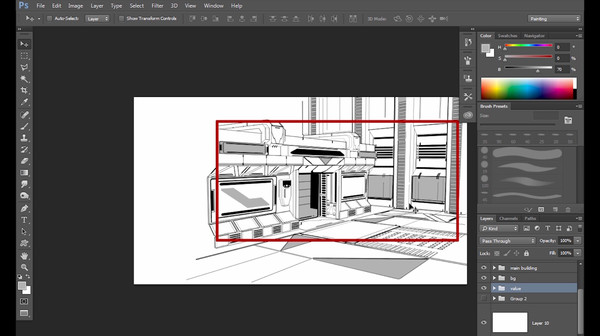 скриншот Kalen Chock Presents: Kitbashing with Lines Downloadable Content 4