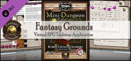 Fantasy Grounds - 5E: Mini-Dungeon #001 - Buried Council Chambers Free ...