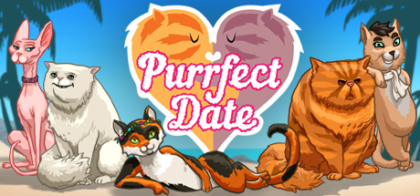 Purrfect Date - Visual Novel/Dating Simulator header image