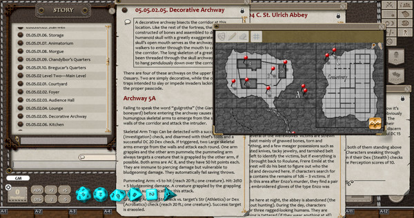 скриншот Fantasy Grounds - 5E: Quests of Doom 0