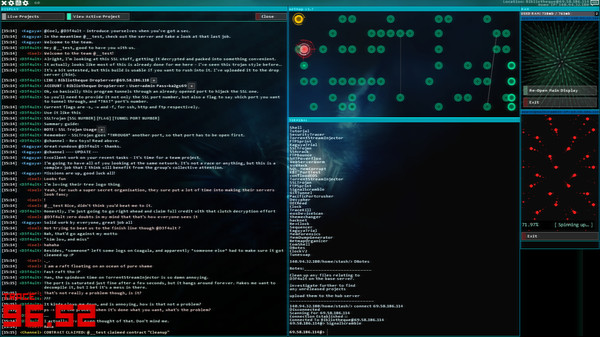 скриншот Hacknet - Labyrinths 1