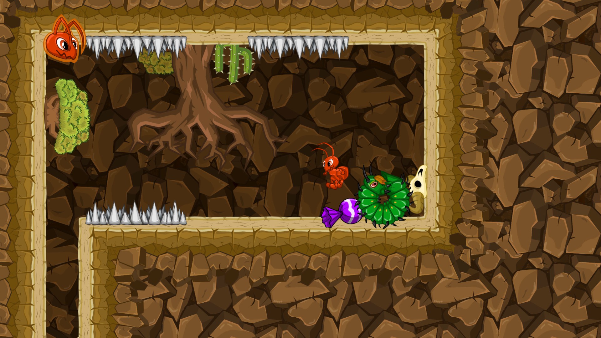 #6. Ant-gravity: Tiny's Adventure (Steam) بواسطة: SharkByte Studio.