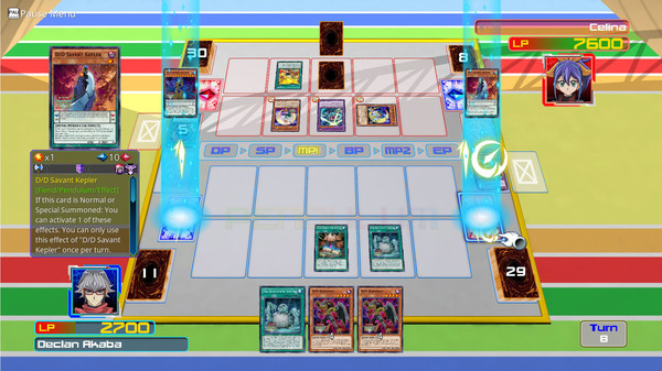 скриншот Yu-Gi-Oh! ARC-V: Declan vs Celina 1