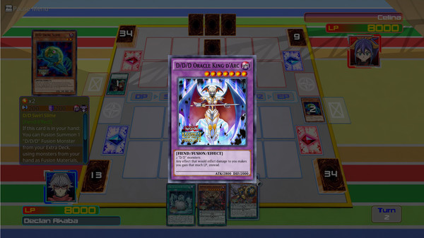 скриншот Yu-Gi-Oh! ARC-V: Declan vs Celina 3