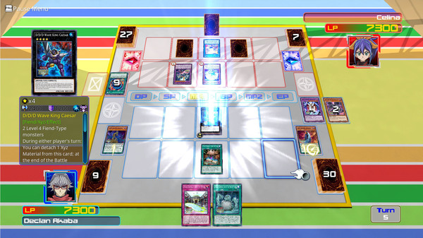 скриншот Yu-Gi-Oh! ARC-V: Declan vs Celina 2