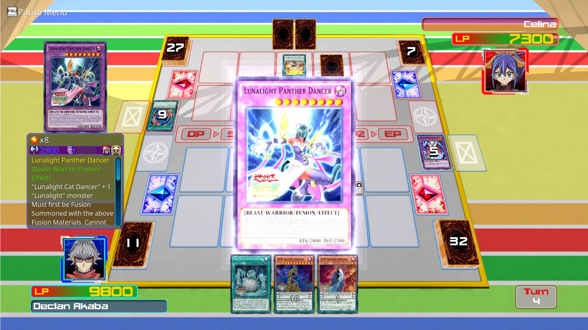 Yu-Gi-Oh! ARC-V: Declan vs Celina screenshot screenshot 4