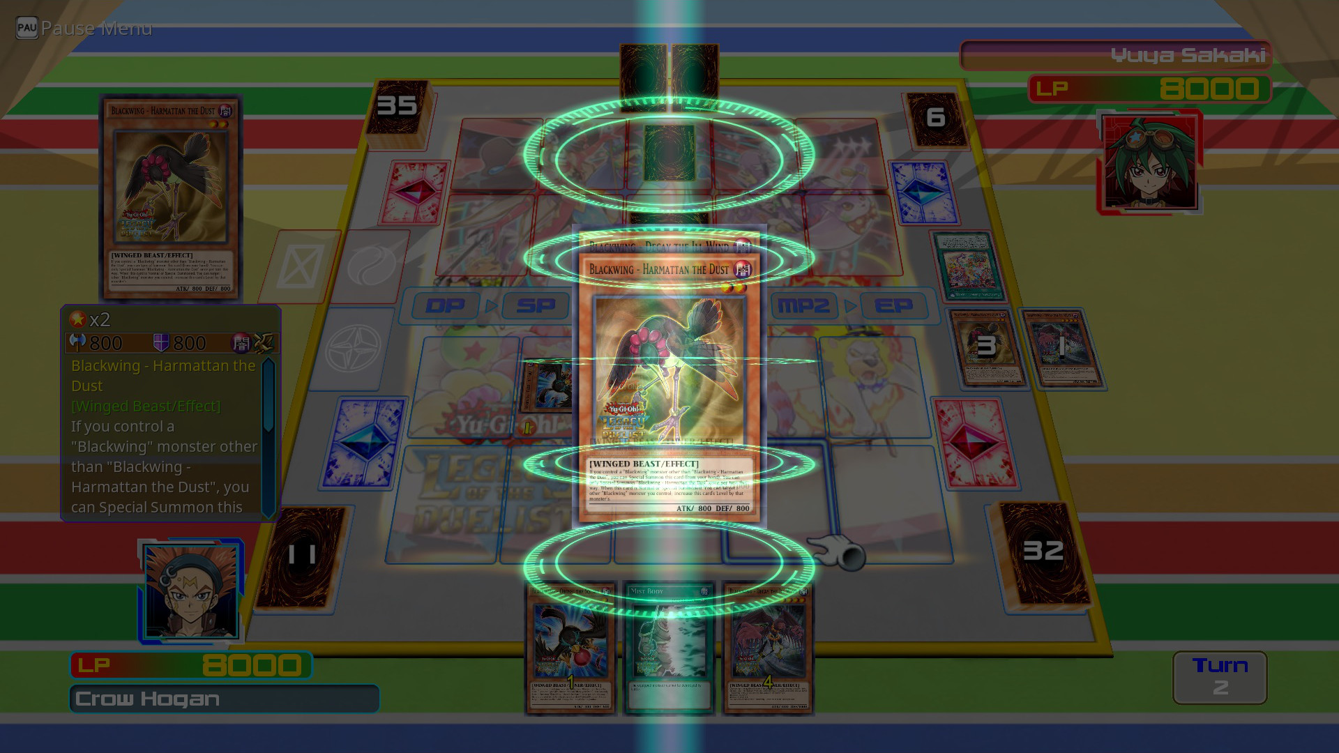 Yu-Gi-Oh! ARC-V: Yuya vs Crow screenshot screenshot 3