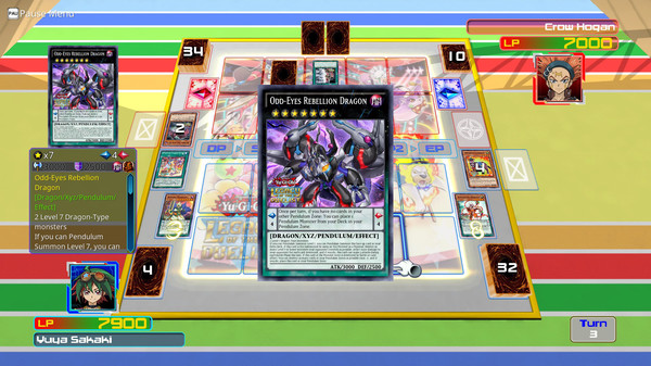 скриншот Yu-Gi-Oh! ARC-V: Yuya vs Crow 2
