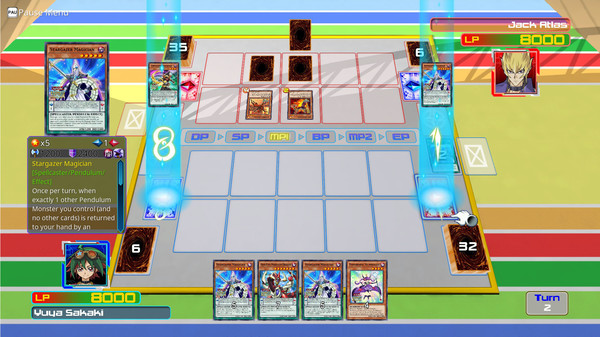 скриншот Yu-Gi-Oh! ARC-V: Jack Atlas vs Yuya 3