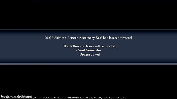 скриншот Fairy Fencer F ADF Ultimate Fencer Accessory Set 0