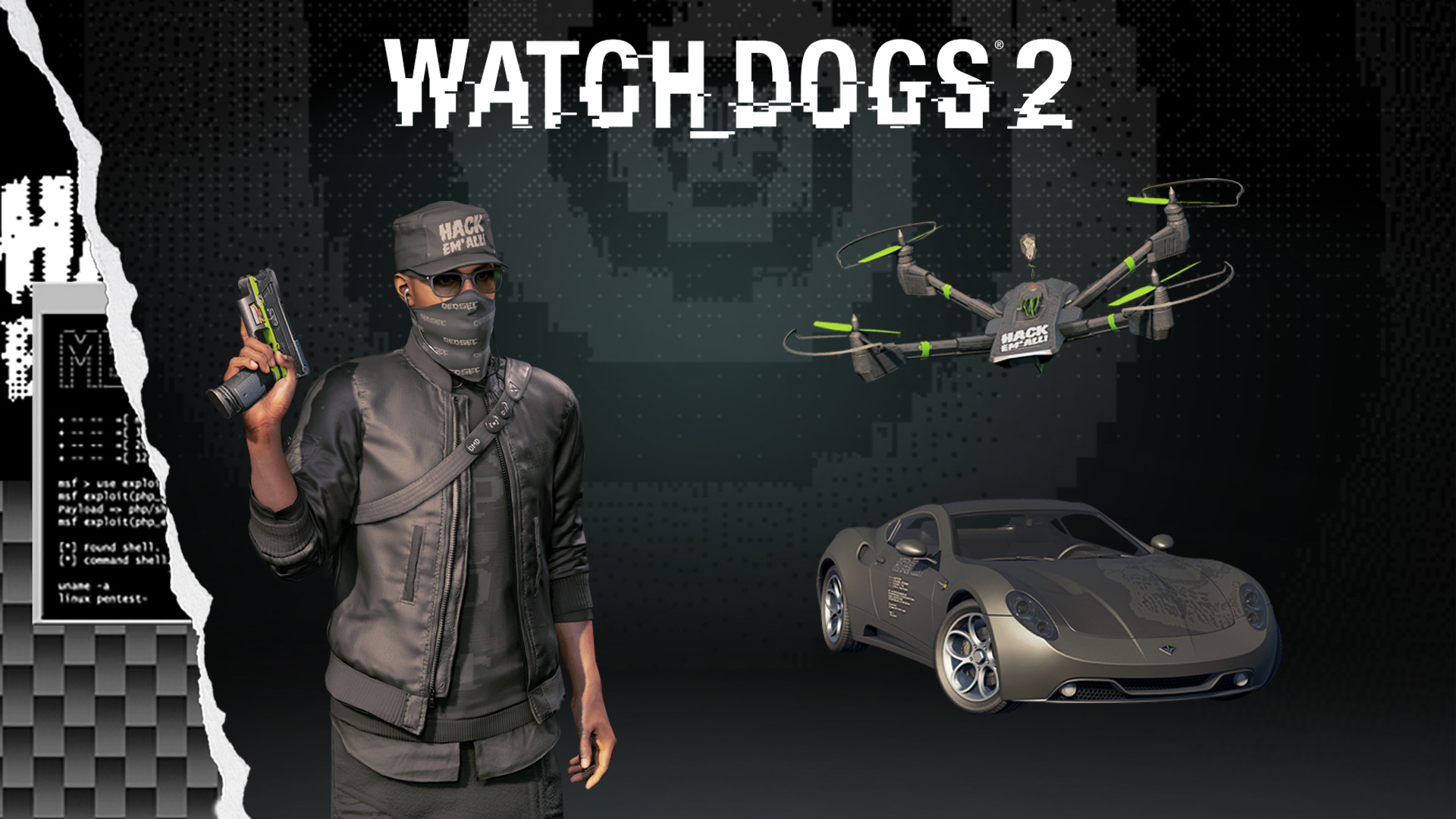Steam Watch Dogs 2 Black Hat Pack