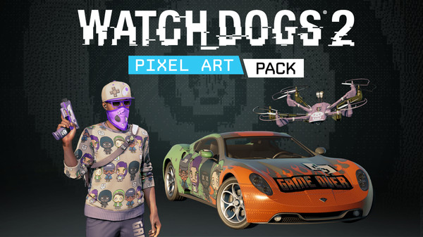 KHAiHOM.com - Watch_Dogs® 2 - Pixel Art Pack