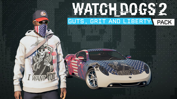 KHAiHOM.com - Watch_Dogs® 2 - Guts, Grit and Liberty Pack