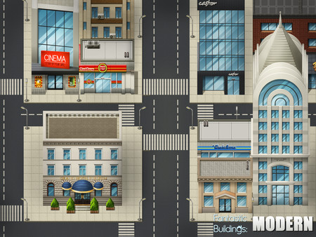 скриншот RPG Maker VX Ace - Fantastic Buildings: Modern 0
