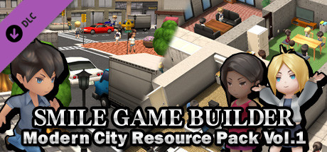 SMILE GAME BUILDER Modern City Resource Pack Vol.1 banner image