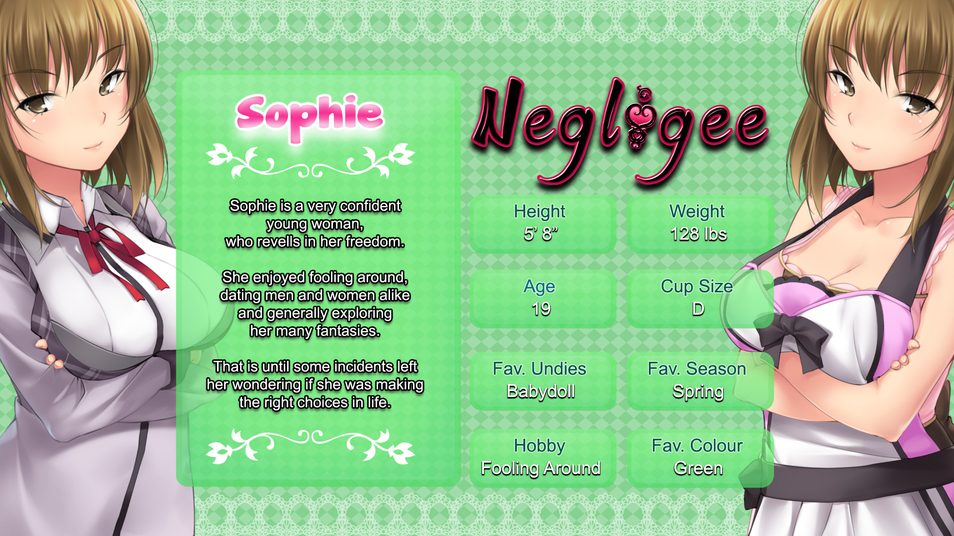 Negligee - Artbook screenshot screenshot 3