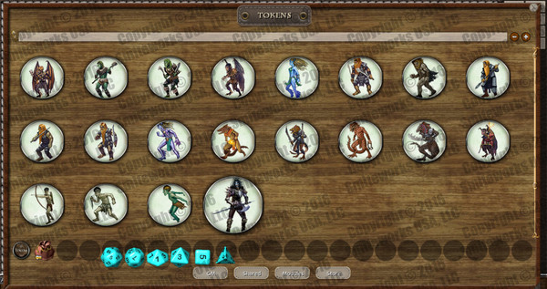 скриншот Fantasy Grounds - New Gods of Mankind - Anointed: Token Pack - Elder Races of Naalrinnon 2
