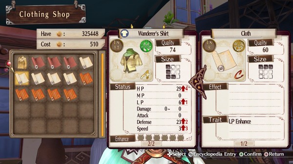 Screenshot of Atelier Sophie: The Alchemist of the Mysterious Book