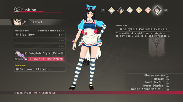 скриншот Tales of Berseria - Japanese, Fairy, and Menagerie Costumes Set 1