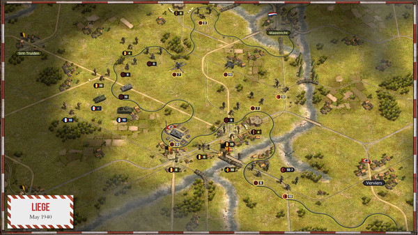 скриншот Order of Battle: Blitzkrieg 1