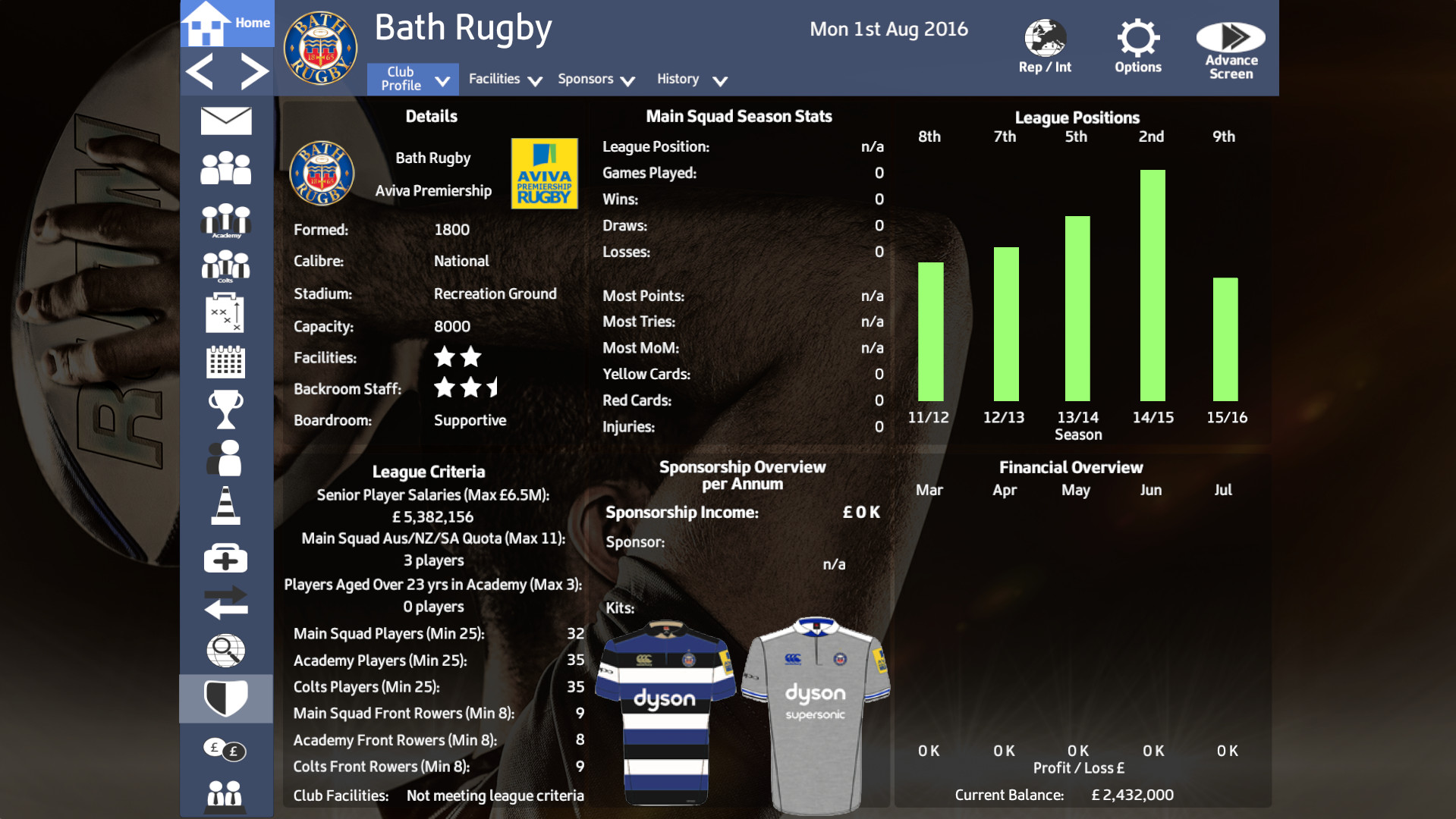 Rugby Union Team Manager 3 - Workshop Database Sharing And More - Steam News