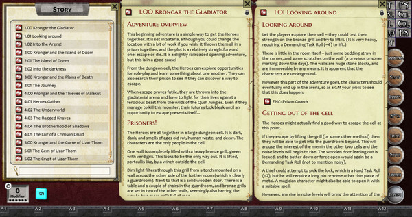 скриншот Fantasy Grounds - Ruleset: Barbarians of Lemuria 3