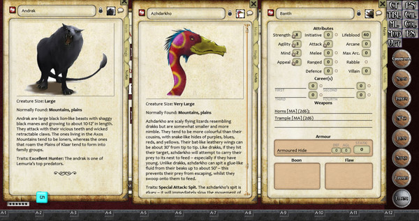 скриншот Fantasy Grounds - Ruleset: Barbarians of Lemuria 2