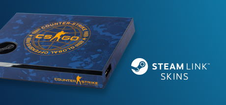 Steam Link Skin - CSGO Blue Camo banner