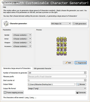 скриншот Game Character Hub PE: DS Generator Parts 3