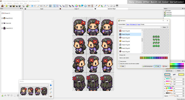 скриншот Game Character Hub PE: DS Generator Parts 2