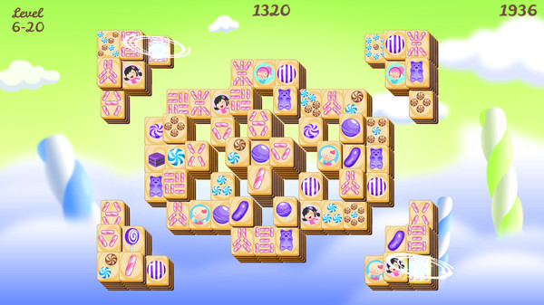 Sweet Candy Mahjong скриншот