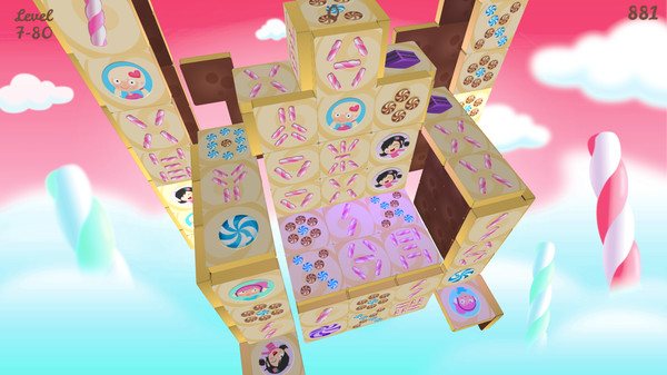 Sweet Candy Mahjong скриншот