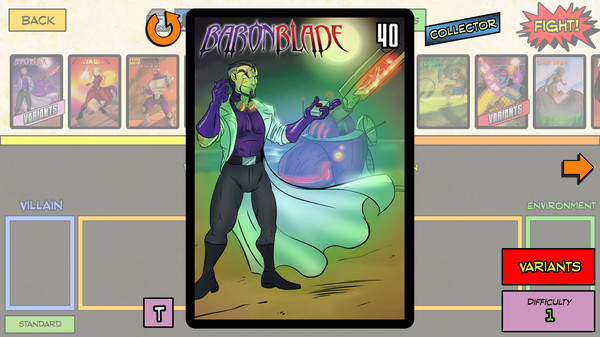 скриншот Sentinels of the Multiverse - Digital Foil Villain Collector's Pack 0