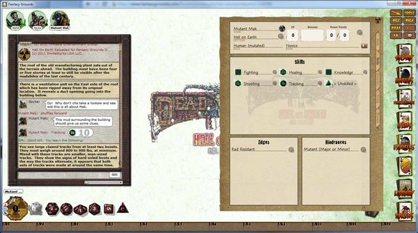 скриншот Fantasy Grounds - Deadlands Reloaded: Hell on Earth Reloaded Player's Guide 2