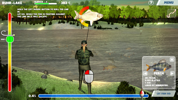 скриншот 3D Arcade Fishing 1