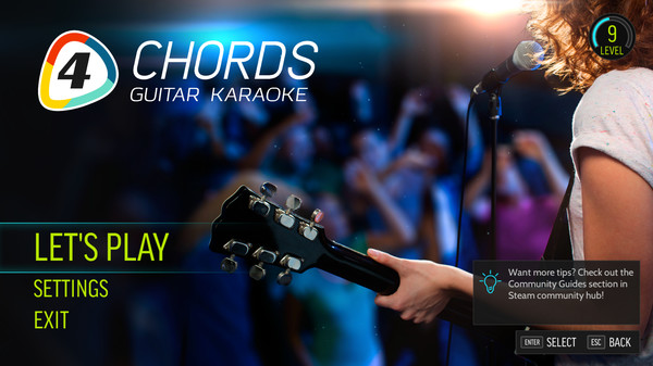 скриншот FourChords Guitar Karaoke - U2 Song Pack 0