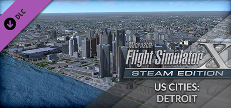 FSX Steam Edition: US Cities: Detroit Add-On banner image