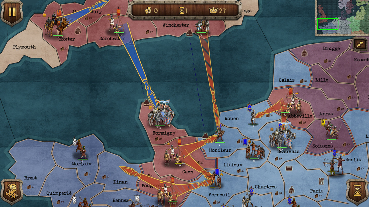 Strategy & Tactics: Wargame Collection - Vikings! screenshot screenshot 2