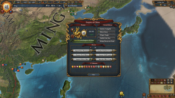 Expansion - Europa Universalis IV: Mandate of Heaven for steam