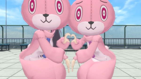 скриншот Gal*Gun: Double Peace - 'Bunny Kigurumi' Costume Set 0