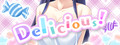 Delicious! Pretty Girls Mahjong Solitaire logo