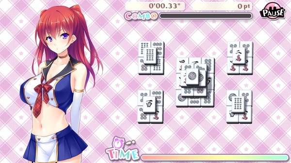 скриншот Delicious! Pretty Girls Mahjong Solitaire 4
