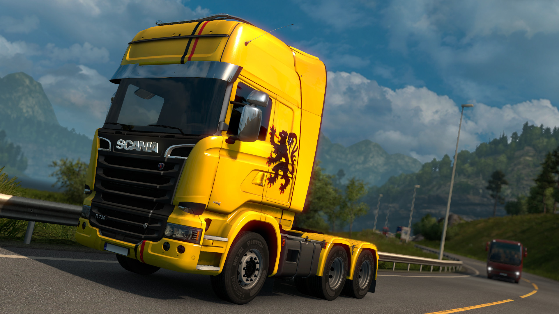 Euro Truck Simulator 2 - Belgian Paint Jobs Pack Featured Screenshot #1