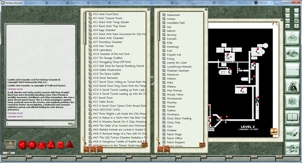 скриншот Fantasy Grounds - Castles & Crusades: Town of Kalas 3